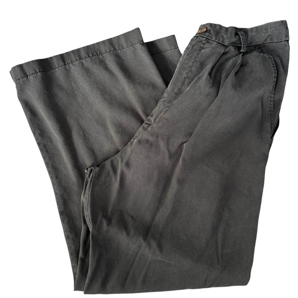 Reformation mason tencel Black Wide-Leg Pants